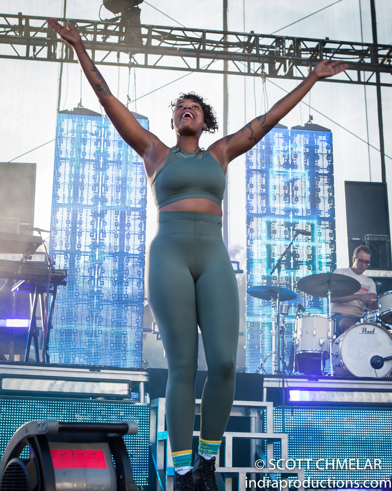 Fitz and the Tantrums perform at Red Hat Amphitheater in Raleigh NC July 16, 2019. Photos by Scott Chmelar