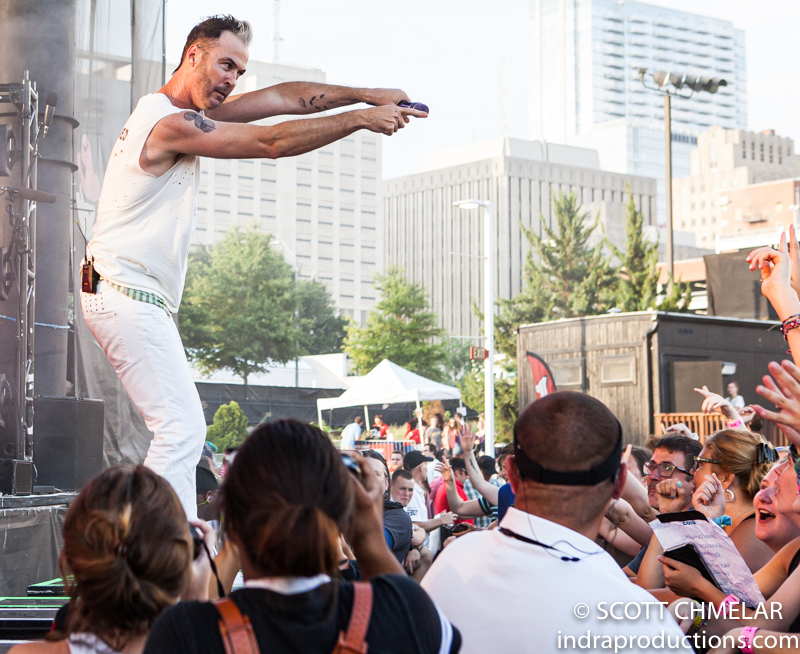 Fitz and the Tantrums perform at Red Hat Amphitheater in Raleigh NC July 16, 2019. Photos by Scott Chmelar