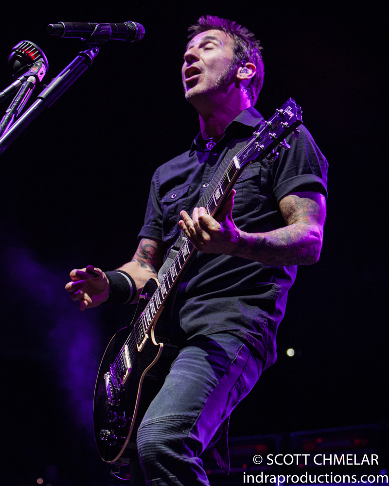 Godsmack perform at Red Hat Amphitheater in Raleigh NC July 17, 2019. Photos by Scott Chmelar -Inquire now about your photo session with Scott: scott@indraproductions.com