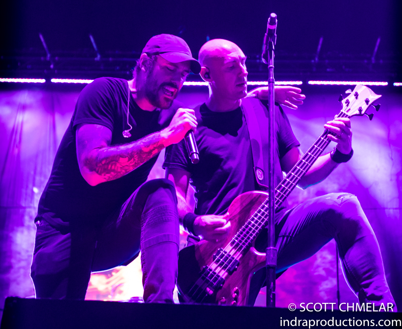 Breaking Benjamin, Chevelle, Three Days Grace, Dorothy and Diamante perform at the Coastal Credit Union Music Park at Walnut Creek in Raleigh NC. August 18, 2019. Photos by Scott Chmelar for INDRA Magazine