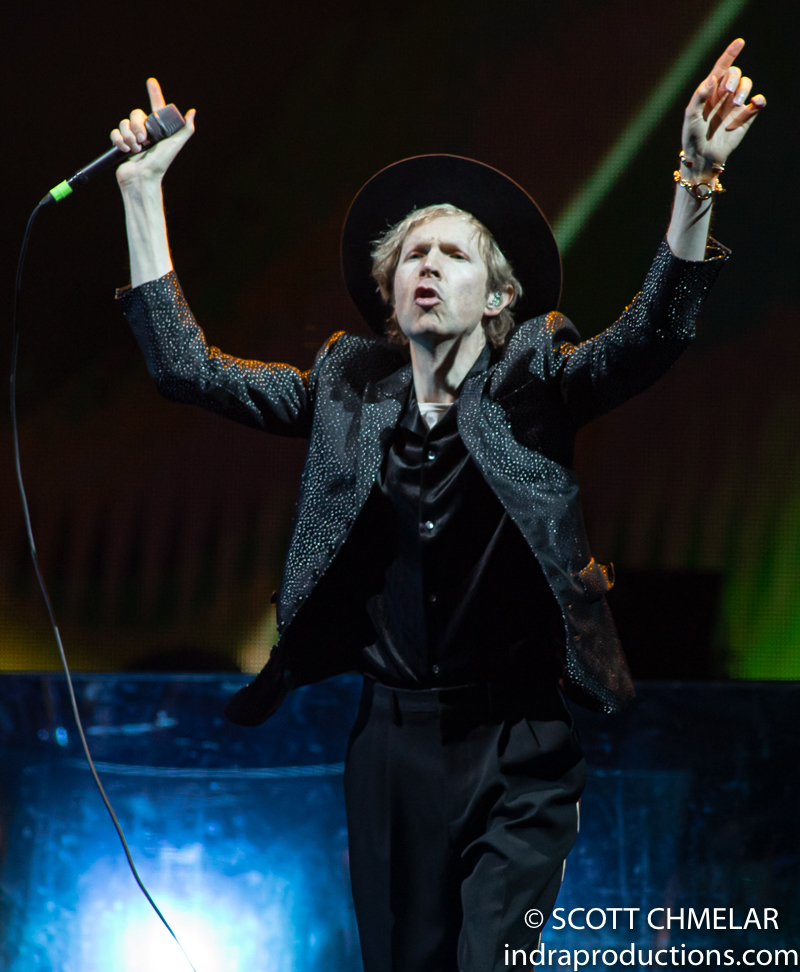 Beck, Cage The Elephant, Spoon and Sunflower Bean perform at the Coastal Credit Union Music Park at Walnut Creek in Raleigh NC. August 24, 2019. Photos by Scott Chmelar for INDRA Magazine