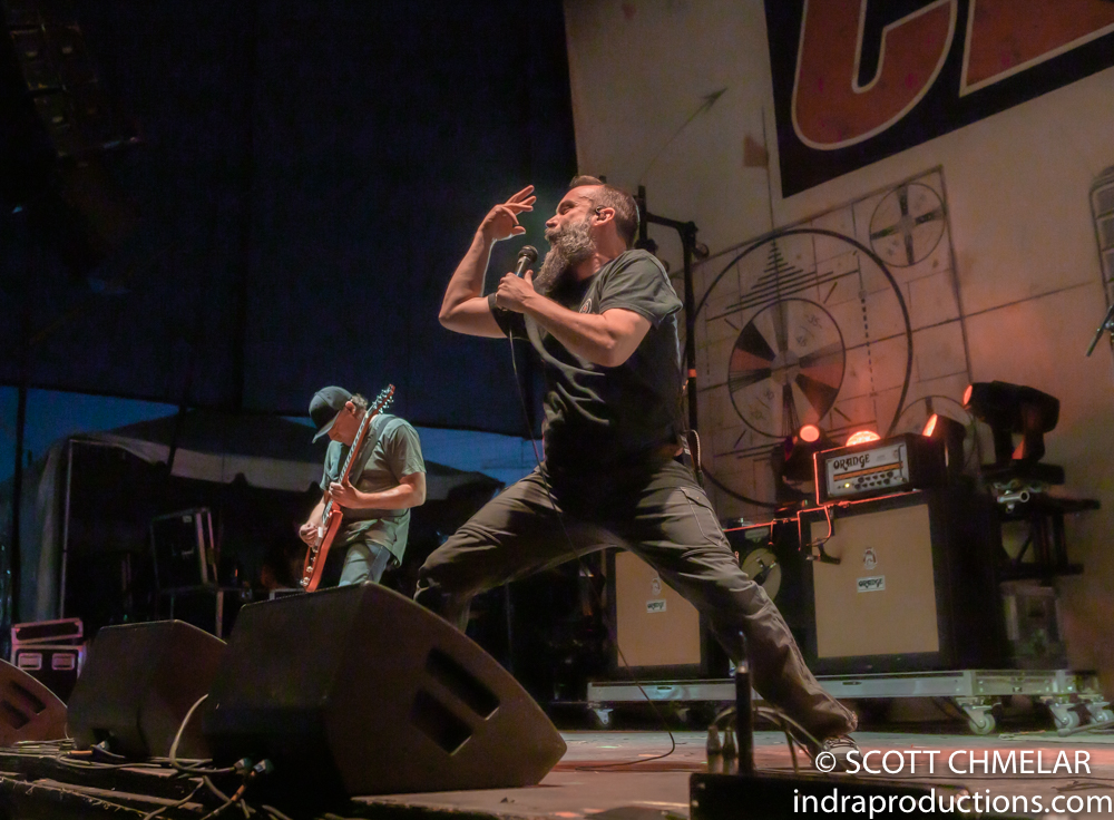 Clutch - AMERICAN TOUR FALL 2019 at Red Hat Amphitheater in Raleigh NC September 24, 2019. Photos by Scott Chmelar for INDRA Magazine.