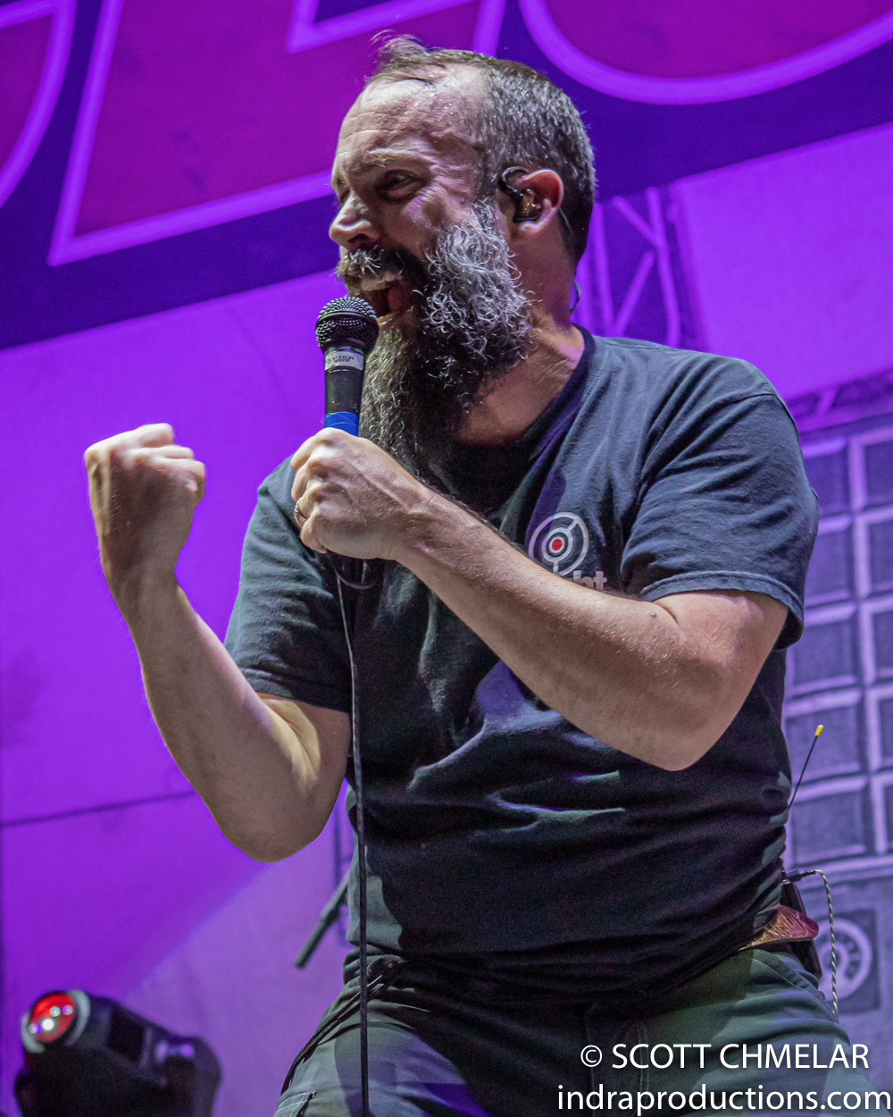 Clutch - AMERICAN TOUR FALL 2019 at Red Hat Amphitheater in Raleigh NC September 24, 2019. Photos by Scott Chmelar for INDRA Magazine.