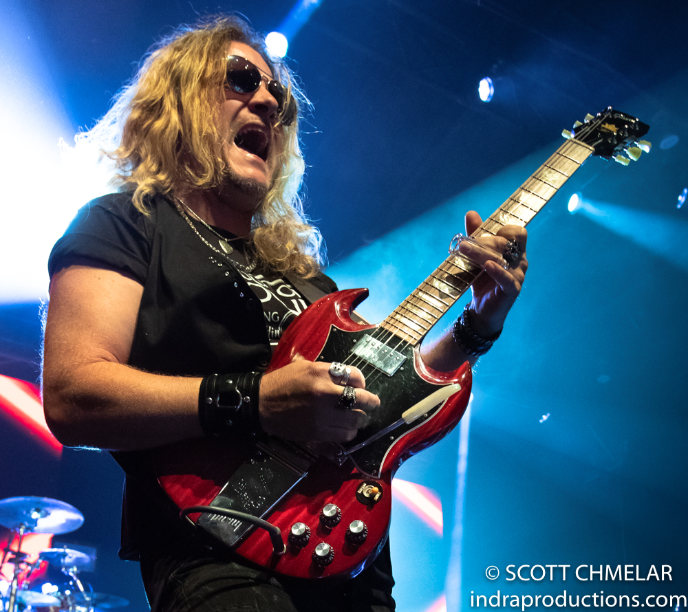 Tesla - The SHOCK Tour with Morano and Bad Marriage at The Ritz in Raleigh NC September 20, 2019. Photos by Scott Chmelar for INDRA Magazine.