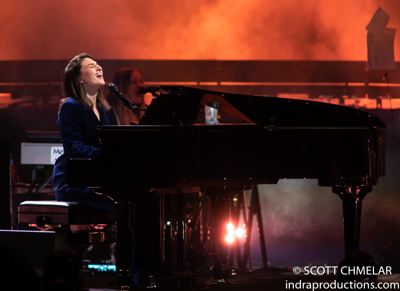 Sara Bareilles : AMIDST THE CHAOS TOUR with Emily King at Red Hat Amphitheater in Raleigh NC. October 8, 2019. Photos by Scott Chmelar for INDRA Magazine
