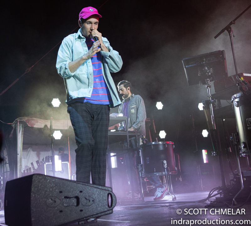 Bastille "Boom Days Tour. Part 1" with Joywave at the Red Hat Amphitheater in Raleigh, NC. October 25, 2019. Photos by Scott Chmelar for INDRA Magazine