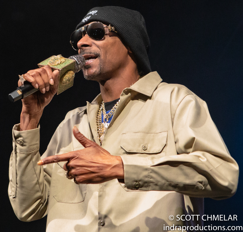 Snoop Dogg "I Wanna Thank Me Tour" with Petey Pabloe, OT Genasis, Trae The Truth, RJMrLA and Triggs at The Ritz in Raleigh, NC Dec. 19, 2019. (Photos by Scott Chmelar for INDRA Magazine)